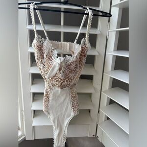 Isabelle’s Cabinet White bodysuit